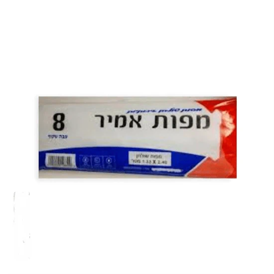 מפות ניילון שולחן 8 יחידות